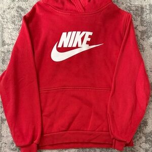 Nike Bold Red Sweatshirt with White Logo